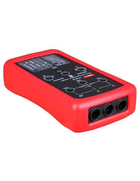 Comprar UNI-TREND UT261B Indicador de secuencia de fases - Indicador de rotación de motor - Medición de voltaje AC - Notificació