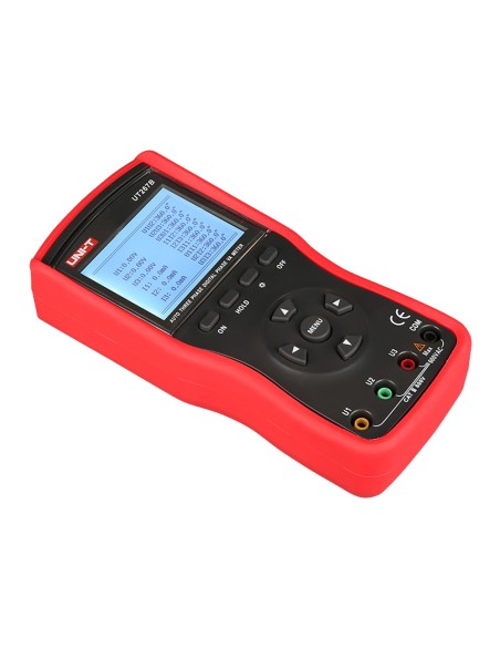 Uni-tendências UT267B Trofhered Amperímetro Clamp - Retroiluminado Tela LED - Medição em AC até 600V e 20A - medição do pote