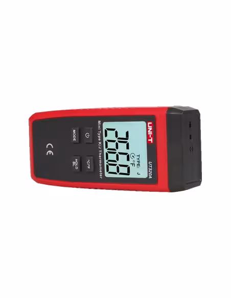 Comprar UNI-T UT320A Termómetro con sondas tipo K y J - Display Single retroiluminado - Alta precisión - Resistente a caídas de 