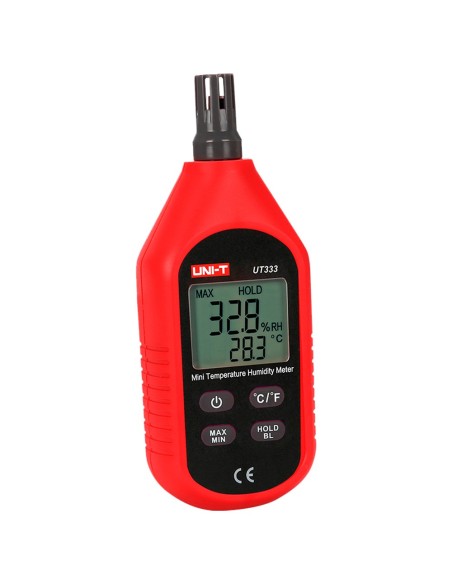 Acheter UNI-TREND UT333 Mesureur des conditions ambiantes - Mesure de la température et de l’humidité - Design léger et économiq