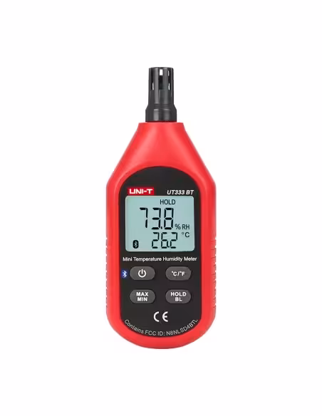 Comprar UNI-T UT333-BT Medidor de condiciones ambientales - Medición de temperatura y humedad - Diseño ligero y económico con in