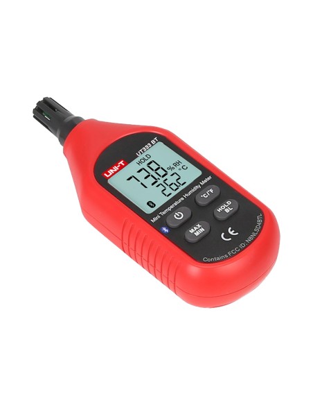 Comprar UNI-TREND UT333-BT Medidor de condiciones ambientales - Medición de temperatura y humedad - Diseño ligero y económico co