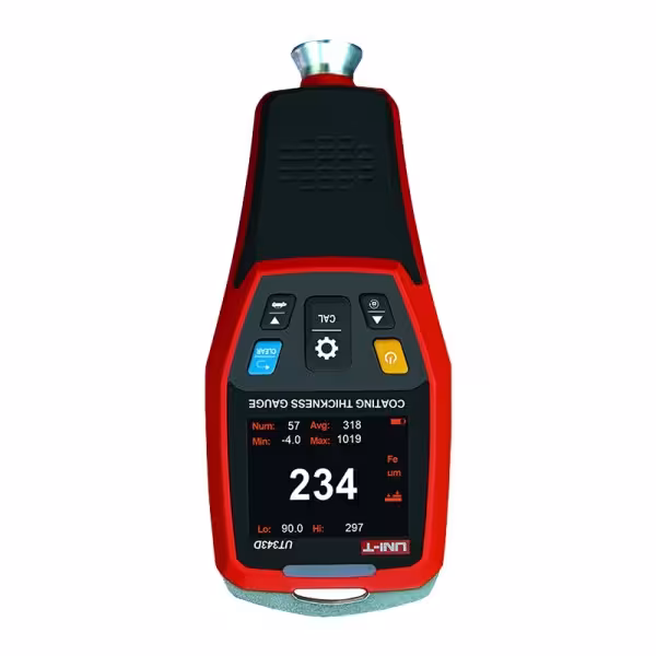 Comprar UNI-T UT343D Medidor de espesor de revestimiento - Apto para materiales ferrosos y no ferrosos - Medición continua y pun