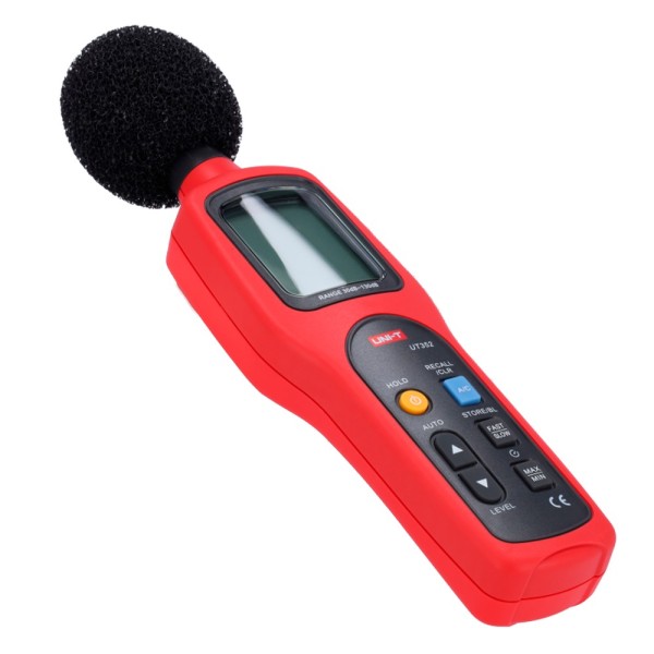 UT352 UT352 Medidor de nível de som - adequado para medida industrial e alta pressão - ruído de captura de até 130 dB com re