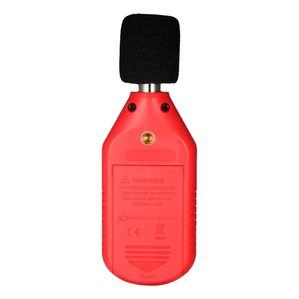 Uni-Tend Tendência UT353-BT Medidor de nível de som - Capturar ruído até 130 dB com resposta rápida - Display LCD Backlit - com