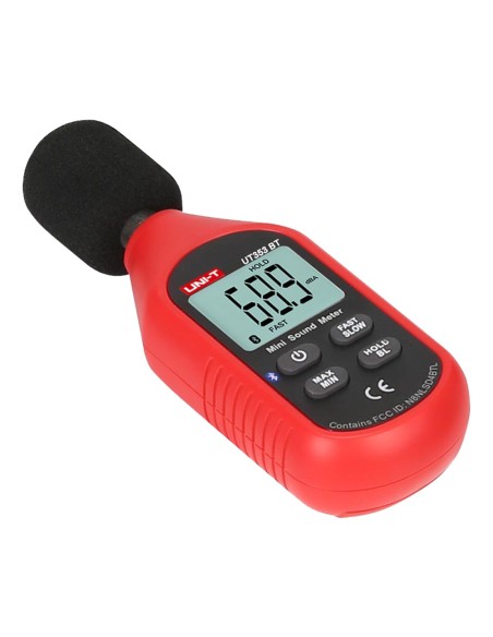 Acquista UNI-TREND UT353-BT Misuratore di livello sonoro - Rileva rumore fino a 130 dB con risposta rapida - Display LCD retroil