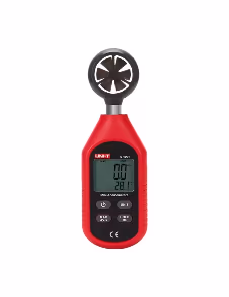 Comprar UNI-T UT363 Anemómetro de mano - Sensor de velocidad del viento de alta precisión - Sensor de temperatura - Apagado auto