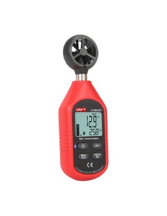 Uni-tendência UT363-BT anemômetro mão - Alta precisão Sensor de velocidade do vento - sensor de temperatura - valores máximos 2