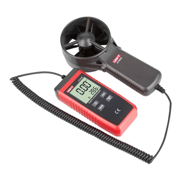 Acquistare UNI-TREND UT363S Anemometro tipo split - Sensore di velocità del vento ad alta precisione - Sensore di temperatura - 