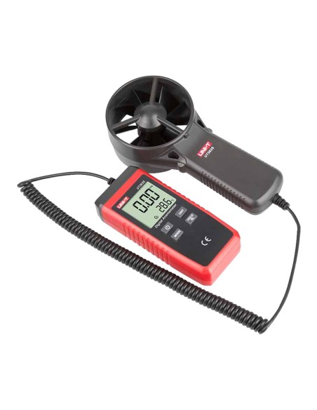 Comprar UNI-TREND UT363S Anemómetro tipo Split - Sensor de velocidad del viento de alta precisión - Sensor de temperatura - Apag