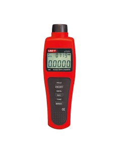 Comprar UNI-TREND UT371 Tacómetro digital de mano - Hasta 99999 RPM - Display LCD retroiluminado de 100000 cuentas - Valores Máx