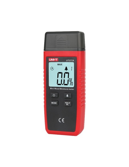 Acheter UNI-TREND UT377A Humidimètre pour bois - Sélecteur de type de bois - Correction en fonction de l’humidité ambiante