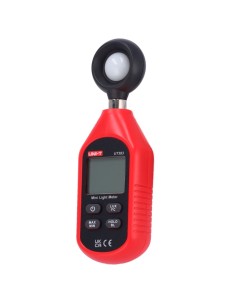 Kaufen Sie UNI-TREND UT383 Hand‑Luxmeter – Hintergrundbeleuchtetes Display – Hohe Abtastfrequenz – Charakteristische Werte