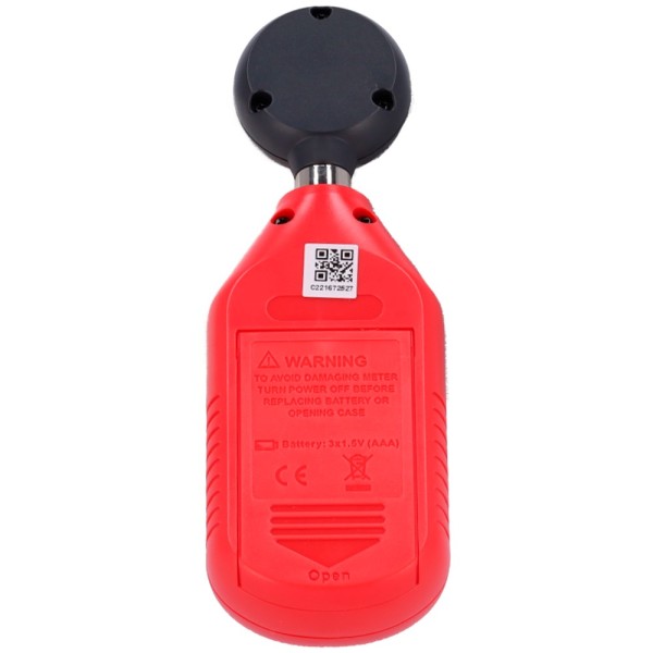 Kaufen Sie UNI-TREND UT383 Hand‑Luxmeter – Hintergrundbeleuchtetes Display – Hohe Abtastfrequenz – Charakteristische Werte