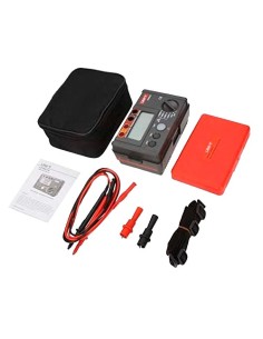 Uni-tendência UT501A Medidor de resistência de isolamento elétrico - Display LCD de contas de até 2000 - Medida de tensão AC 2