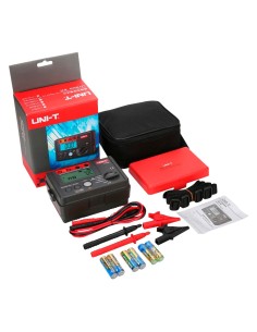Comprar UNI-TREND UT502A Medidor de resistencia de aislamiento eléctrico - Display LCD de hasta 2000 cuentas - Medición de volta 2