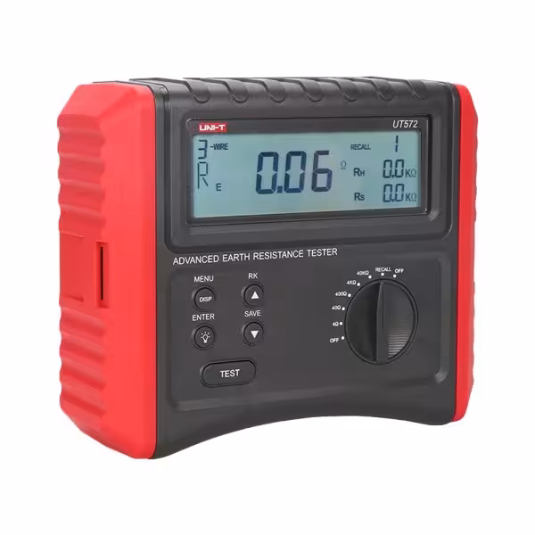 Comprar UNI-T UT572 Medidor de resistencia a tierra - Display LCD - Medición de resistencia a tierra hasta 40k - Medición de res