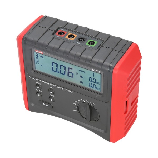 Acquistare UNI-TREND UT572 Misuratore di resistenza di terra - Display LCD - Misurazione della resistenza di terra fino a 40k - 