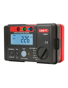 Comprar UNI-TREND UT582+ Comprobador de tiempo de disparo de diferencial - Display LCD de hasta 1000 cuentas - Compatible con ci