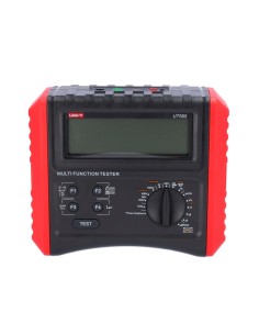 UNI-TENDER UT595 Multifunction Instalation Medidor - Display LCD de 9999 Contas - Isolamento de Resistência de Medição e Continu 2