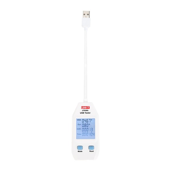Acheter UNI-TREND UT658-V1 Compteur de courant et de tension UNI-T - Connexion simple USB Type A - Permet de connaître la tensio