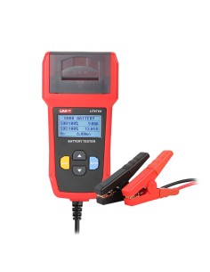 UNI-TENDER UT675A testador de bateria - Mede a capacidade, tensão, resistência e estado - 12V carregamento de bateria e iniciar