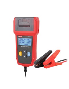 UNI-TENDER UT675A testador de bateria - Mede a capacidade, tensão, resistência e estado - 12V carregamento de bateria e iniciar 2