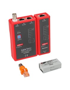 Comprar UNI-TREND UT681C Tester de cables - Comprobación de estado cables RJ45/RJ11/BNC - Testeo modo rápido y modo lento - Apag 2