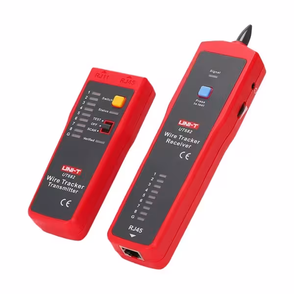 Comprar UNI-T UT682 Tester de cables - Comprobación de estado cables RJ45/RJ11 - Indicador luminoso de potencia de señal - Local