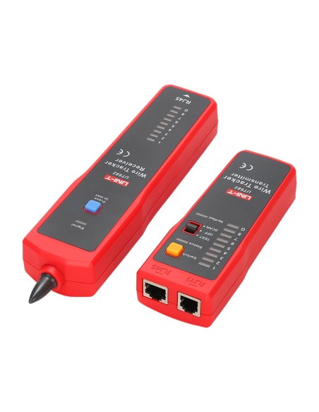 Comprar UNI-TREND UT682 Tester de cables - Comprobación de estado cables RJ45/RJ11 - Indicador luminoso de potencia de señal - L