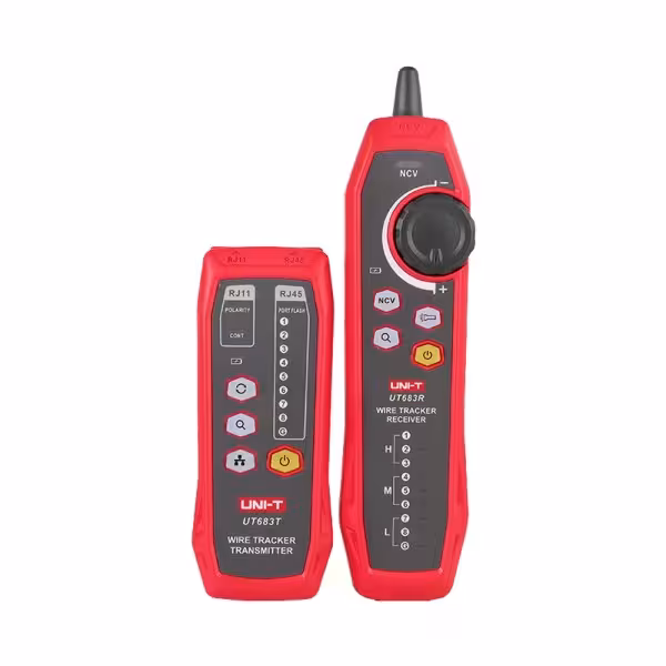 Comprar UNI-T UT683KIT Tester de cables - Comprobación de estado cables RJ45/RJ11 - Apagado automático - Modo NVC - Capacidad an