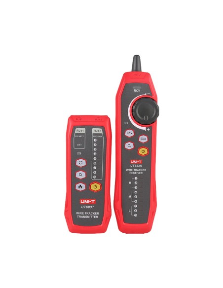 Acquista UNI-TREND UT683KIT Tester per cavi - Verifica dello stato dei cavi RJ45/RJ11 - Spegnimento automatico - Modalità NVC - 