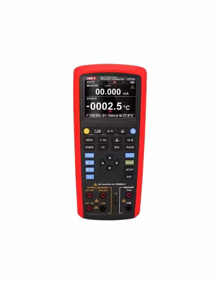 Acheter UNI-TREND UT725 calibrateur de processus de rétroaction/boucle – écran LCD jusqu’à 20 000 points – mesure et génère te