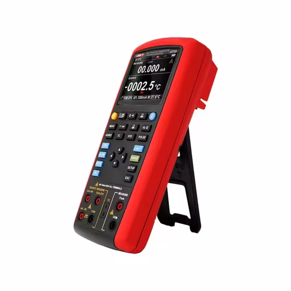 Acheter UNI-TREND UT725 calibrateur de processus de rétroaction/boucle – écran LCD jusqu’à 20 000 points – mesure et génère te