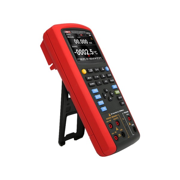 Comprar UNI-TREND UT725 Calibrador de procesos de retroalimentación/lazo - Display LCD de hasta 20000 cuentas - Mide y genera te