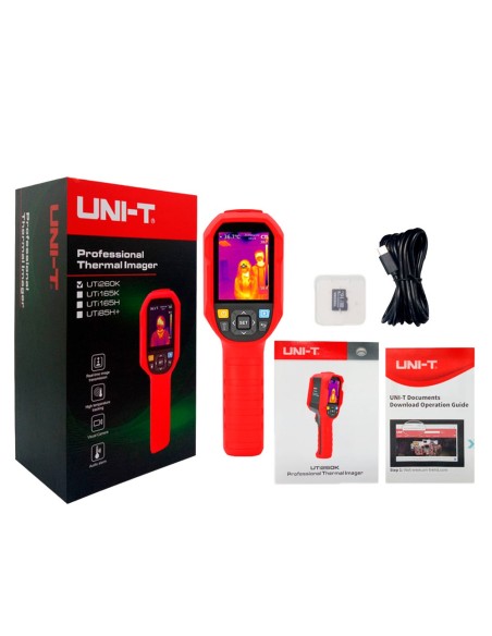 Acheter UNI-TREND UTI165K Caméra thermique portable Dual - Mesure de la température en temps réel - Résolution thermique 160x120