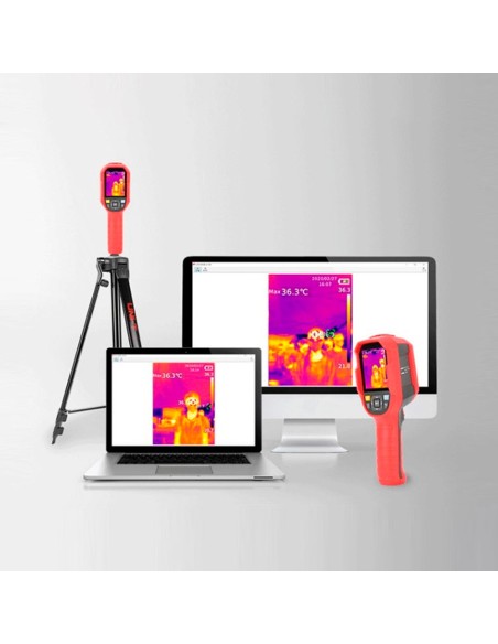 Comprar UNI-TREND UTI165K Cámara termográfica portátil Dual - Medición de temperatura a tiempo real - Resolución térmica 160x120