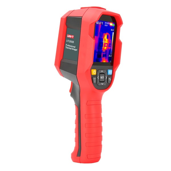 UTI-TENDER UTI260B Dual Portable Camera Thermographic - Medição de Temperatura Tempo Real - Resolução Térmica 256x192 | Preci