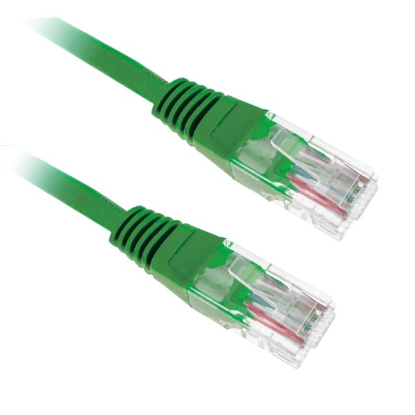 Comprar SAFIRE UTP1-03GN Cable UTP Safire - Ethernet - Conectores RJ45 - Categoría 5E - 0.3 m - Color verde UTP1-03GN