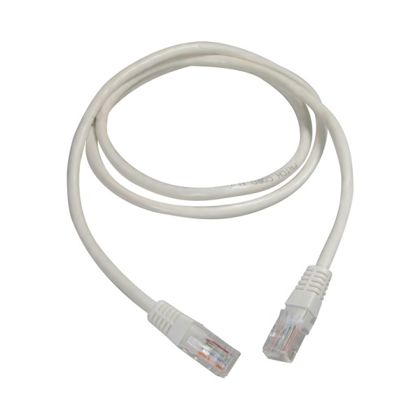 Comprar SAFIRE UTP1-1W Cable UTP Safire - Ethernet - Conectores RJ45 - Categoría 5E - 1 m - Color blanco UTP1-1W