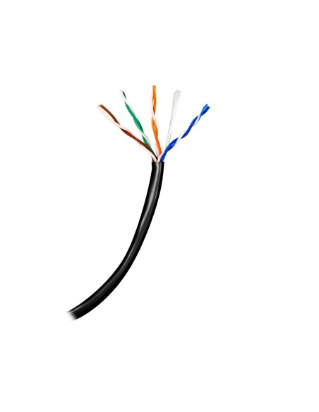 Comprar SAFIRE UTP5E-100-OUTDOOR-BC Cable UTP - Categoría 5E - Rollo de 100 metros - Conductor OFC, pureza 99.9% cobre - Diámetr