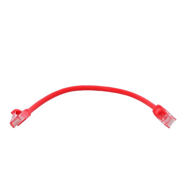 Comprar SAFIRE UTP6-H-03R Cable UTP - Ethernet - Conectores RJ45 - Categoría 6 - 0,3 m - Color rojo UTP6-H-03R
