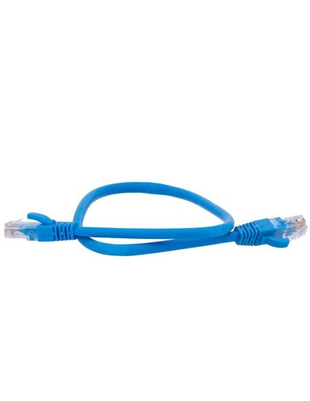 Kaufen SAFIRE UTP6-H-05B UTP-Kabel – Ethernet – RJ45-Stecker – Kategorie 6 – 0,5 m – Farbe Blau