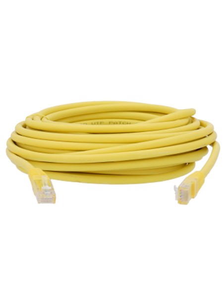 Safire UTP6-H-15Y Cabo UTP - Ethernet - Conectores RJ45 - Categoria 6 - 15 m - Cor Amarelo