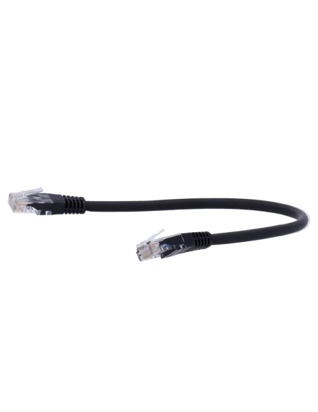 Comprar SAFIRE UTP6-H-1BK Cable UTP - Ethernet - Conectores RJ45 - Categoría 6 - 1 m - Color negro UTP6-H-1BK