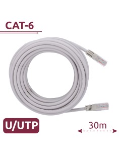 Comprar SAFIRE UTP6-H-30W Cable UTP - Ethernet - Conectores RJ45 - Categoría 6 - 30 m - Color blanco UTP6-H-30W