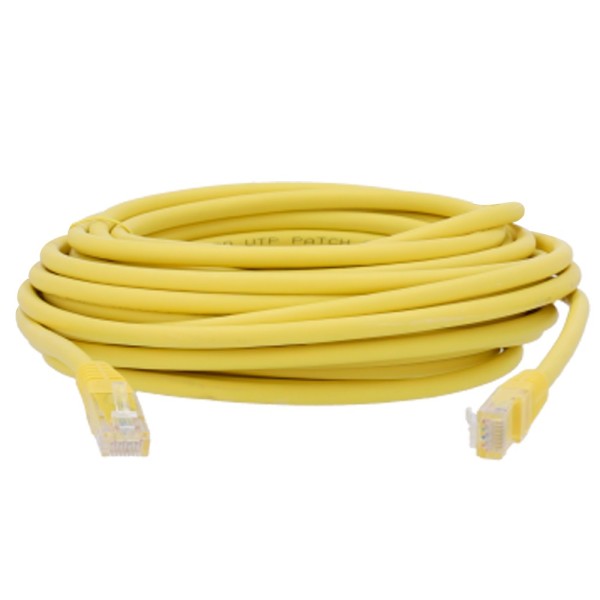 Comprar SAFIRE UTP6-H-30Y Cable UTP - Ethernet - Conectores RJ45 - Categoría 6 - 30 m - Color amarillo UTP6-H-30Y