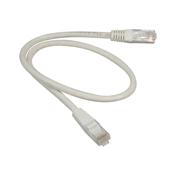 Comprar SAFIRE UTP6A-05W Cable UTP Safire - Categoría 6A - Conductor CCA  - Ethernet - Conectores RJ45 - 0.5 m UTP6A-05W