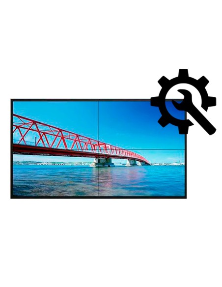 Comprar UNIVIEW UV-CUSTOM-VW-WALL Kit personalizable - Kit videowall MxN - Incluye monitores - Incluye soporte a pared - Persona
