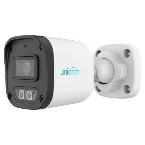 Comprar UNIARCH UV-IPC-B134-AF28-DL-ECO Cámara Bullet IP Uniview-Uniarch - 4 MP | Lente 2.8 mm  - IR 30 m | Luz blanca 15 m | DW